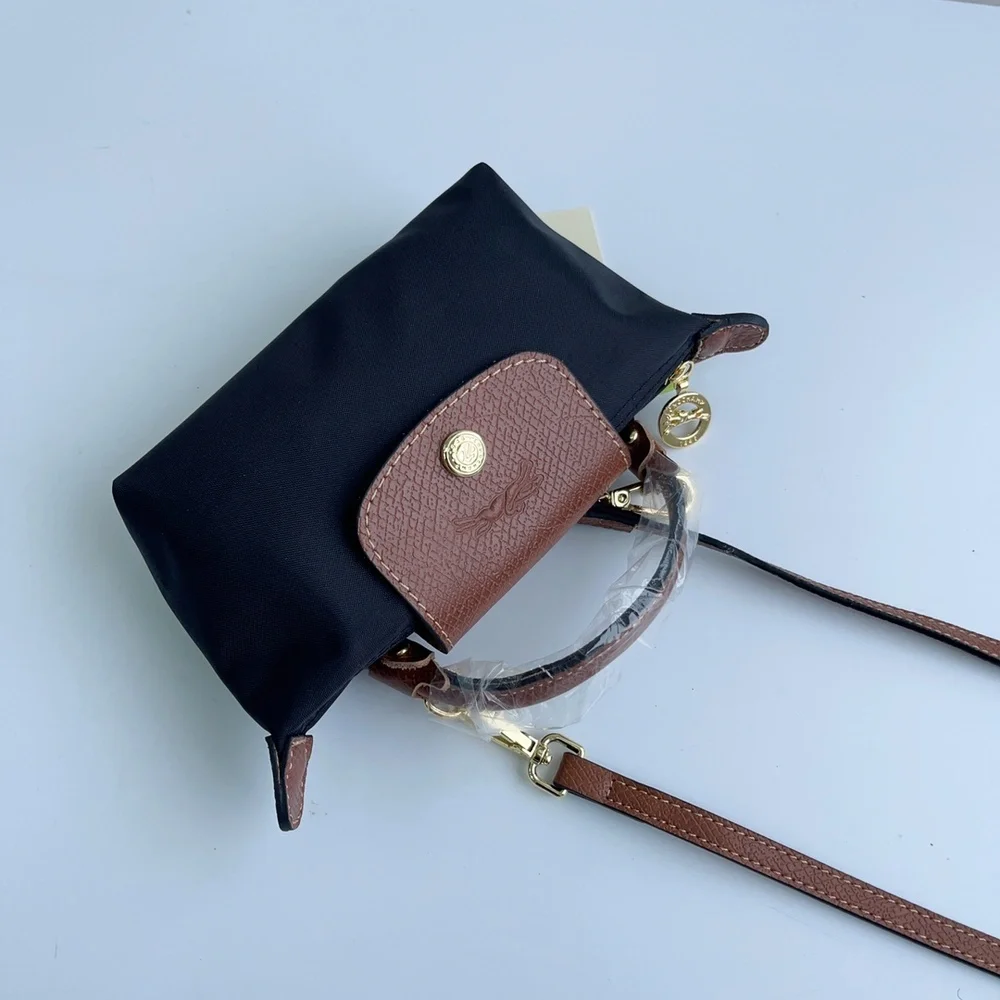 🍓Longchamp Black Mini Crossbody Bag